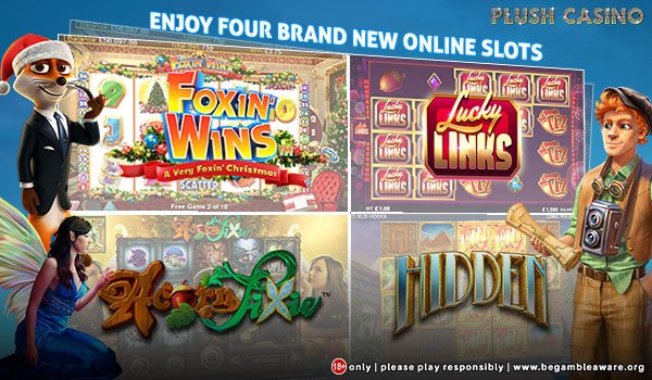 Enjoy Four Brand New Online Slots