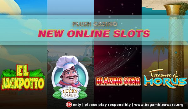 Get Ready to Play Four New Online Slots at Plush Casino