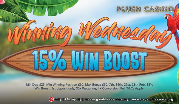 Winning Wednesday at Plush Casino!