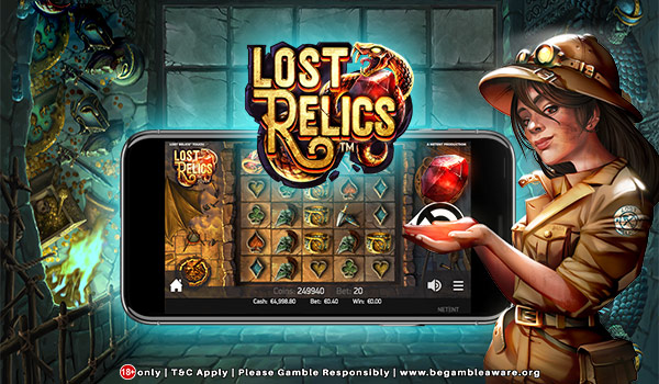 Get your Hands-on NetEnt’s Lost Relics Online Slots